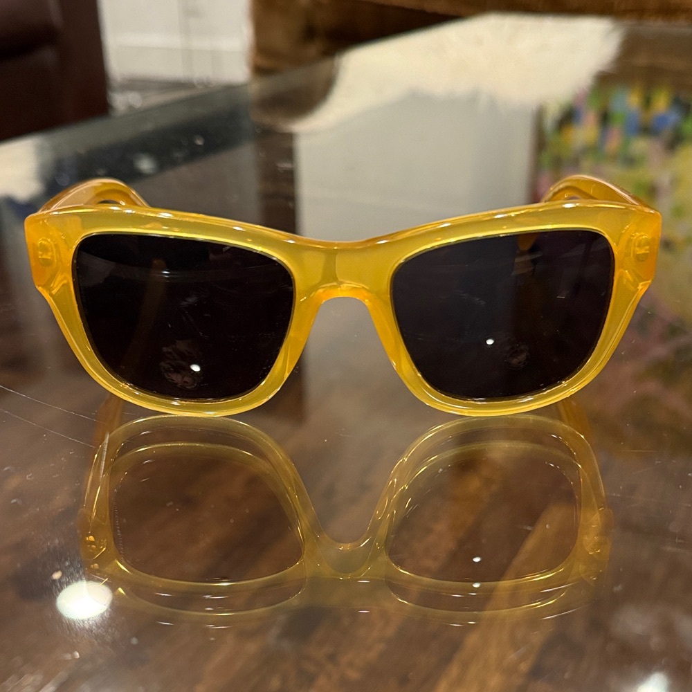 Dolce & Gabbana Golden Yellow Sunglasses